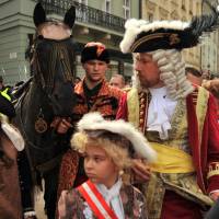 Korunovan slvnosti 2011 - Frantiek tefan Lotrinsk s malm arcivojvodom Jozefom